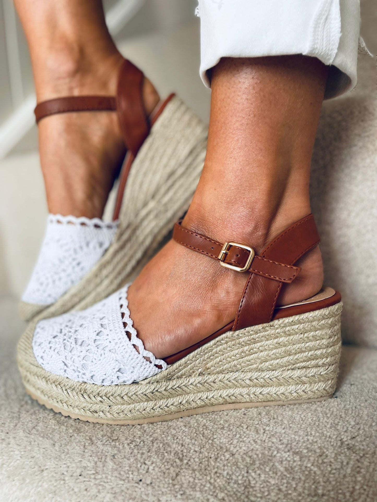 Kell Wedge White
