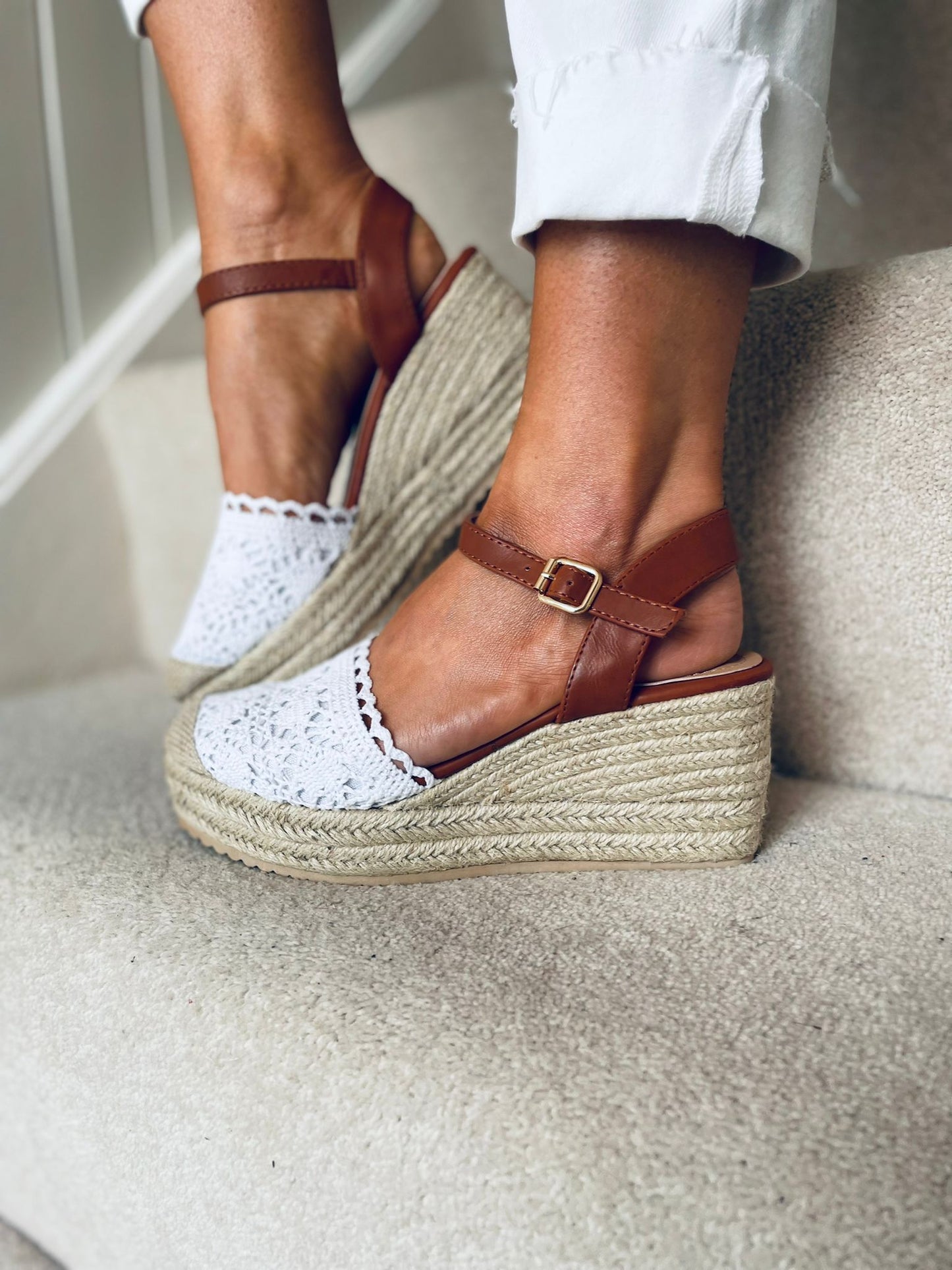Kell Wedge White