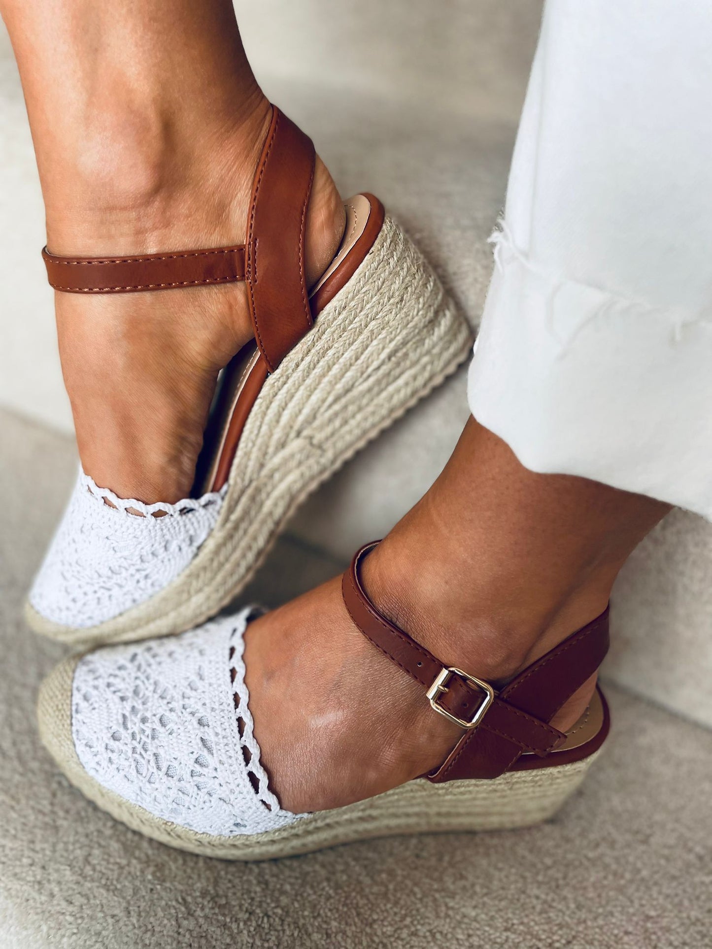 Kell Wedge White