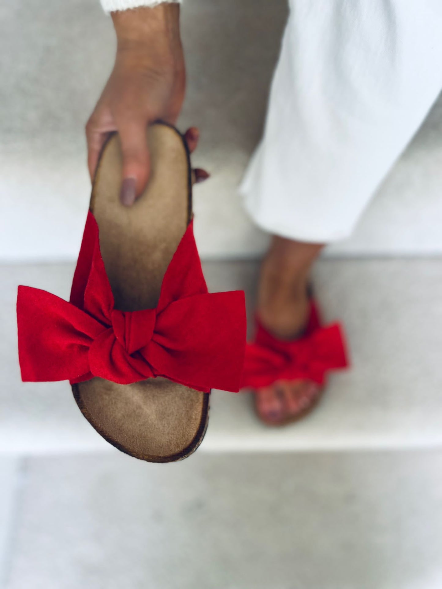 Ruairi Sandals Red
