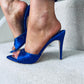Ria Embellished Shoes Blue