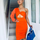 Naomi Dress Orange