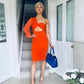 Naomi Dress Orange