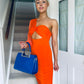 Naomi Dress Orange