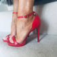 Mario Sandals Red