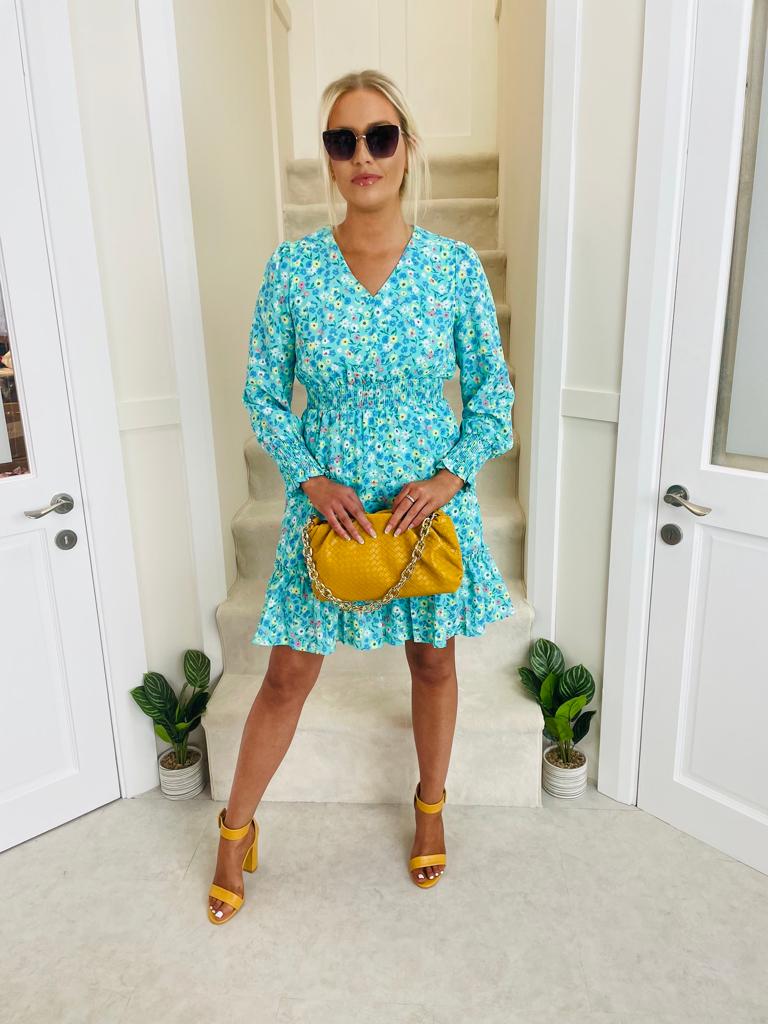Haven Dress Floral Green