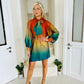 Oran Smock Dress Vert