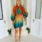 Oran Smock Dress Vert