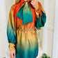 Oran Smock Dress Vert