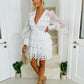 Olie Mini Dress White