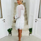 Olie Mini Dress White
