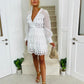 Olie Mini Dress White