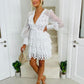 Olie Mini Dress White
