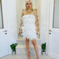Beri Bodycon Dress White