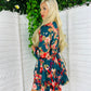 Sibeal Long Sleeve Mini Dress Forest