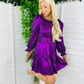 Cameron Mini Dress Violet