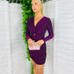 Essa Mini Dress Violet