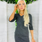 Darci Lurex Knitted Midi Dress Silver