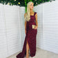 Vallory Sequin Maxi Dress