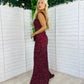 Vallory Sequin Maxi Dress