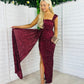 Vallory Sequin Maxi Dress