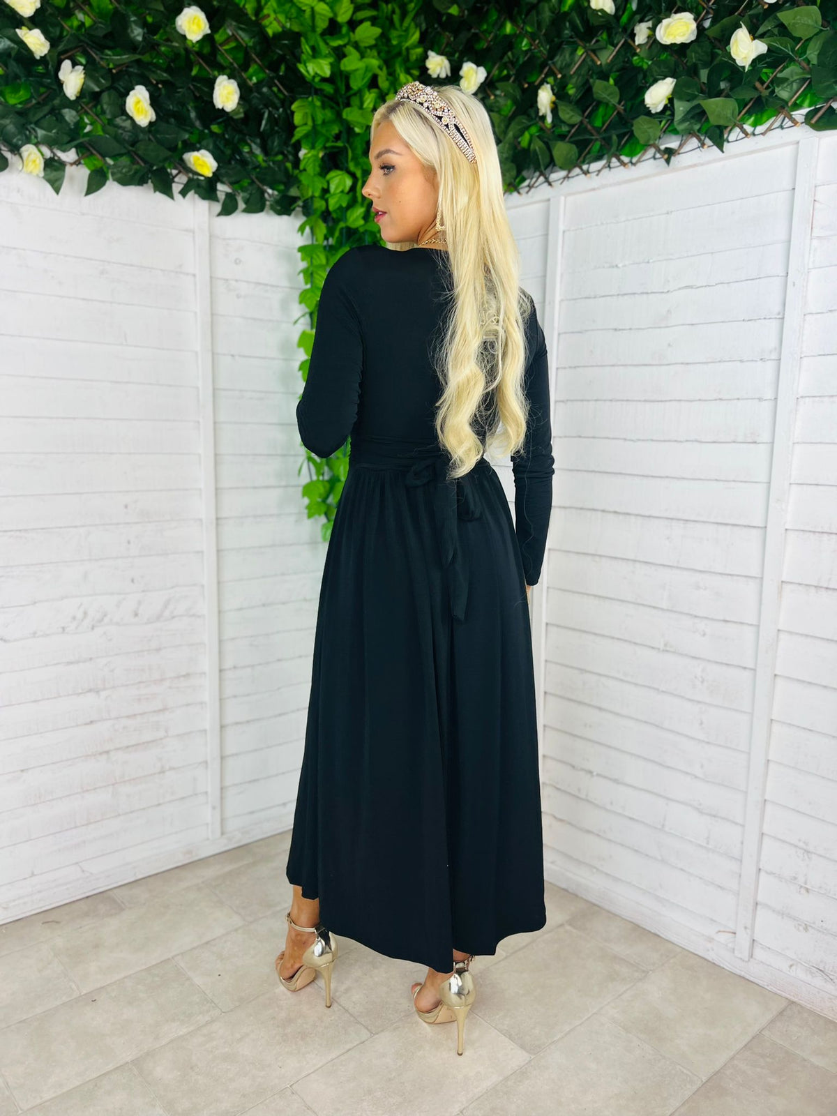 Fiadh Midaxi Dress Black