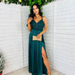 Silvie Maxi Tulle Maxi Dress Green