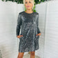 Carli Sequin Dress Silver
