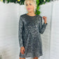 Carli Sequin Dress Silver