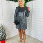 Carli Sequin Dress Silver