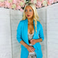 Sam Blazer Cyan