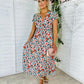 Glenda Open Back Midi Dress
