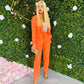 Aine Trousers Orange