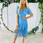 Jessa Midi Dress Sky