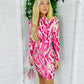 Kendra Mini Dress Fuchsia