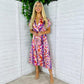Tori Midi Dress Purple