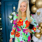 Alexia Twist Detail Maxi Dress Tropical