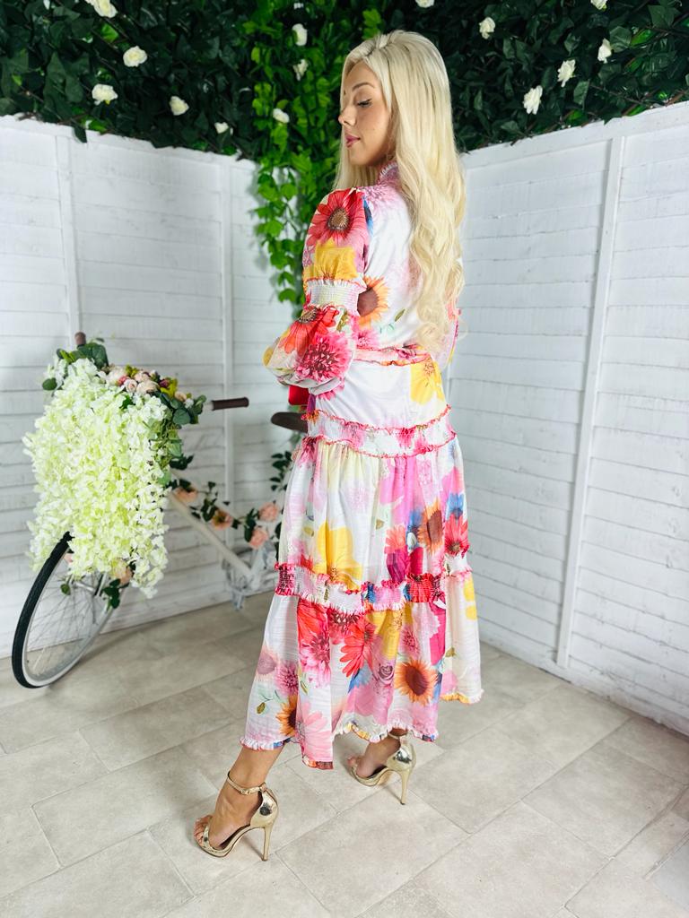 Avril Detailed Maxi Dress