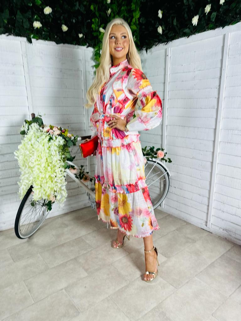 Avril Detailed Maxi Dress