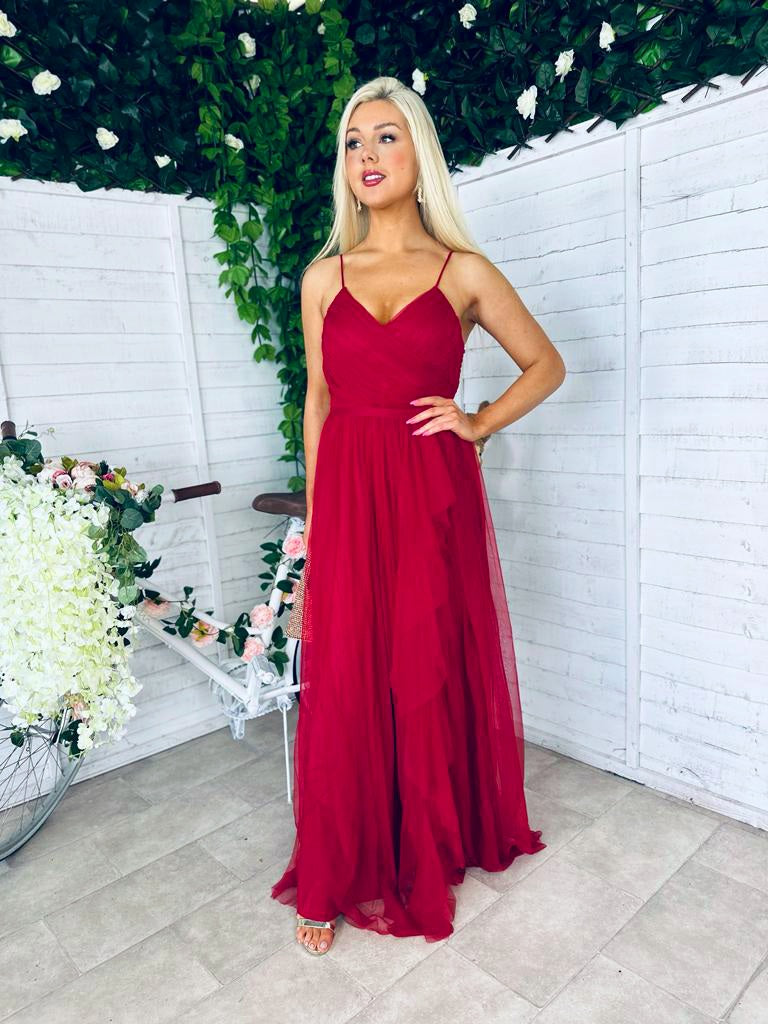 Lauren Maxi Dress Ruby