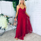 Lauren Maxi Dress Ruby