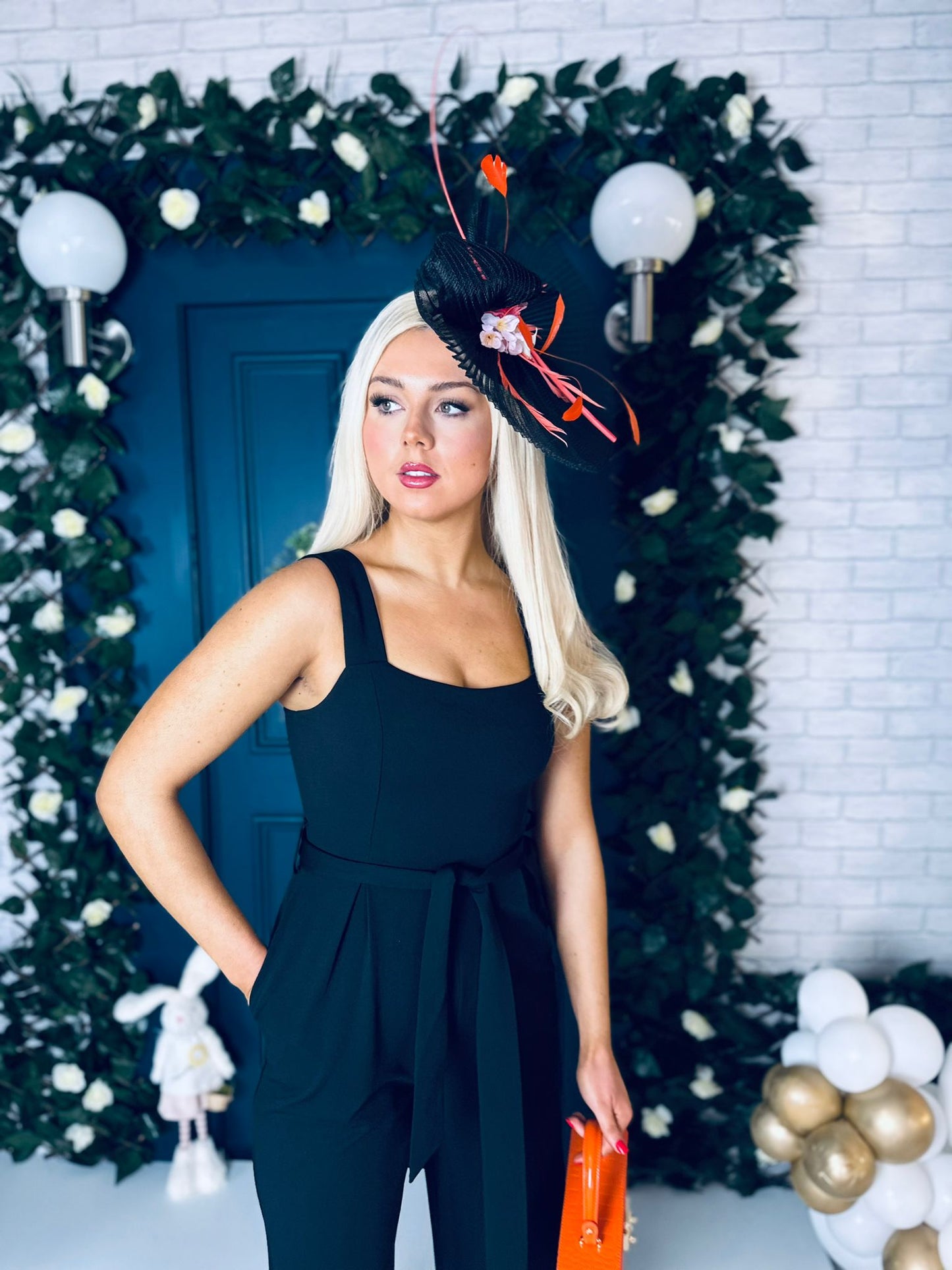 Tara Square Neck Culotte Jumpsuit Black
