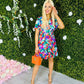 Trudy Mini Dress Blue
