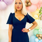 Tamsin Midi Dress Navy