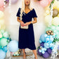Tamsin Midi Dress Navy