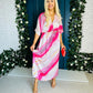 Odette Maxi Dress Fuchsia