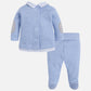 Baby Boy set of footed trousers and jumper