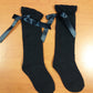 Ribbon socks Navy